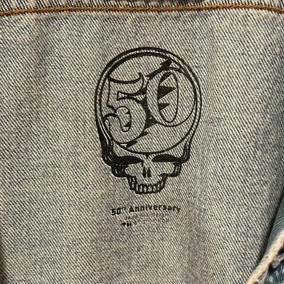 Grateful Dead 50th anniversary jean jacket. - Picture 1 of 4